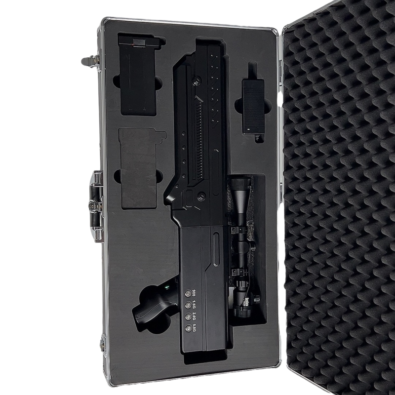 南昌手持便携式枪型低空防御反制四通道B型